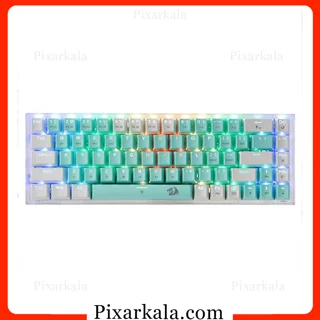 کیبورد مکانیکال گیمینگ ردراگون Castor Pro K631RGB-PRO-GW سه حالته