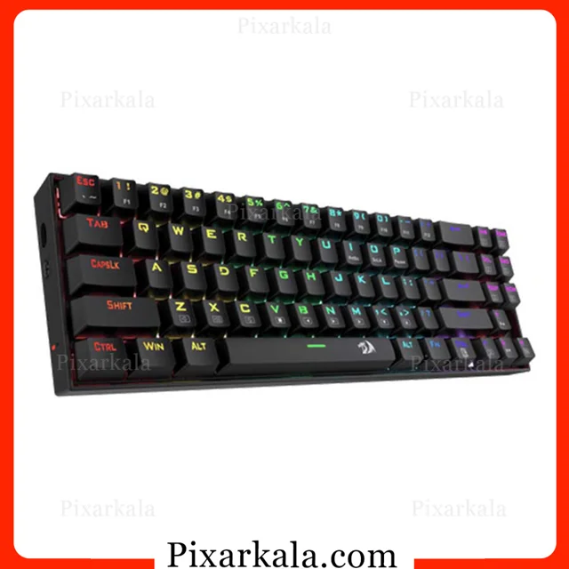 کیبورد مکانیکال بی سیم ردراگون Deimos K599-KRS با سوییچ قرمز و طراحی 65 درصد