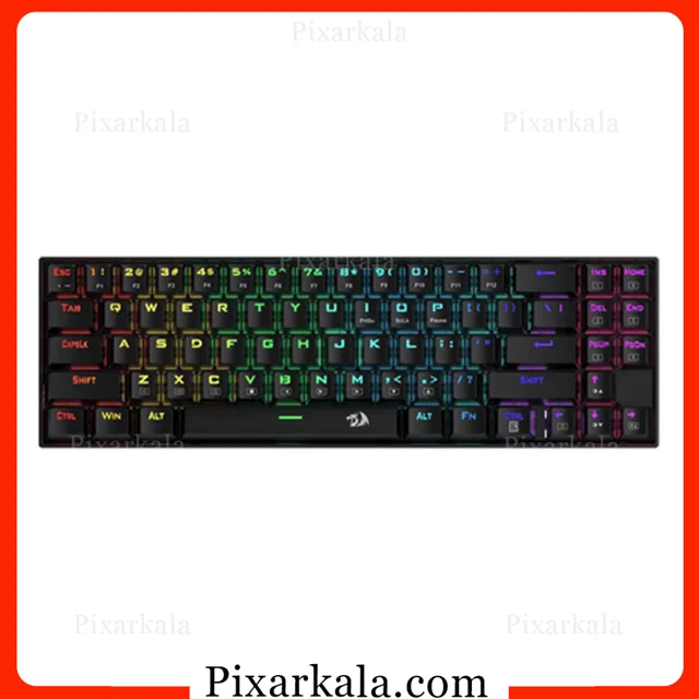 کیبورد مکانیکال بی سیم ردراگون Deimos K599-KRS با سوییچ قرمز و طراحی 65 درصد
