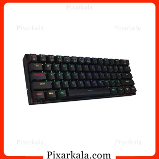 کیبورد 60 درصدی Redragon K530 Pro با نورپردازی RGB