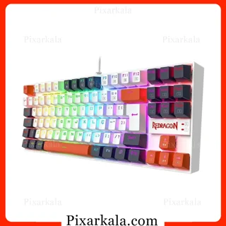 کیبورد مکانیکال ردراگون Kumara K552WLR-RGB با نورپردازی RGB
