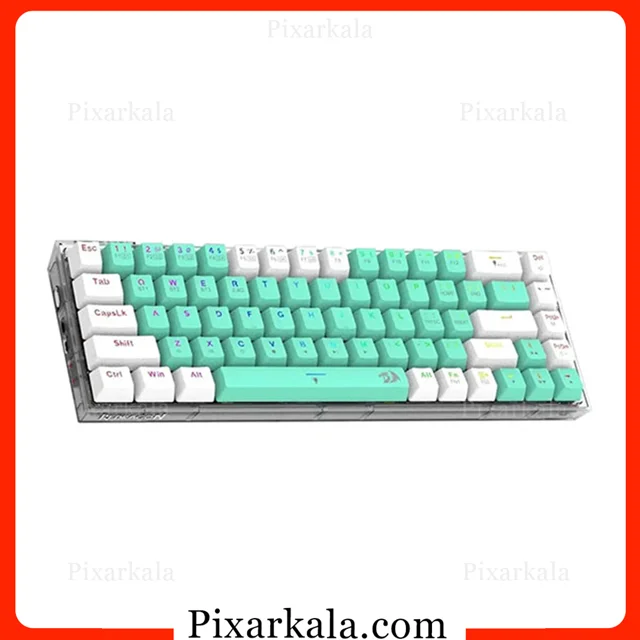 کیبورد سه حالته ردراگون K631 Castor Pro با نورپردازی RGB