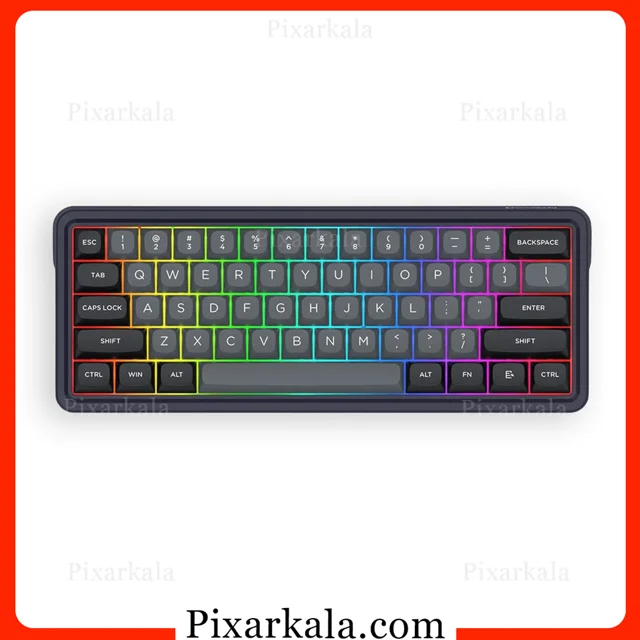 کیبورد مکانیکی گیمینگ Redragon K730GB-RGB-PRO Draconic V2 مشکی
