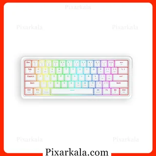 کیبورد مکانیکی گیمینگ Redragon Draconic V2 Pro K730W-RGB-PRO White