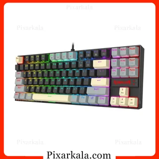 کیبورد مکانیکال ردراگون Kumara K552LGY-RGB با نورپردازی RGB