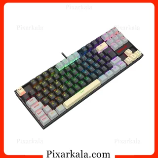 کیبورد مکانیکال ردراگون Kumara K552LGY-RGB با نورپردازی RGB