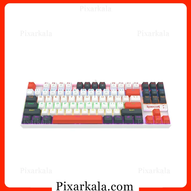 کیبورد مکانیکال ردراگون Kumara K552WLR-RGB با نورپردازی RGB