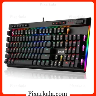 کیبورد مکانیکال گیمینگ ردراگون VATA K580 RGB با سوییچ آبی و نورپردازی کروما RGB