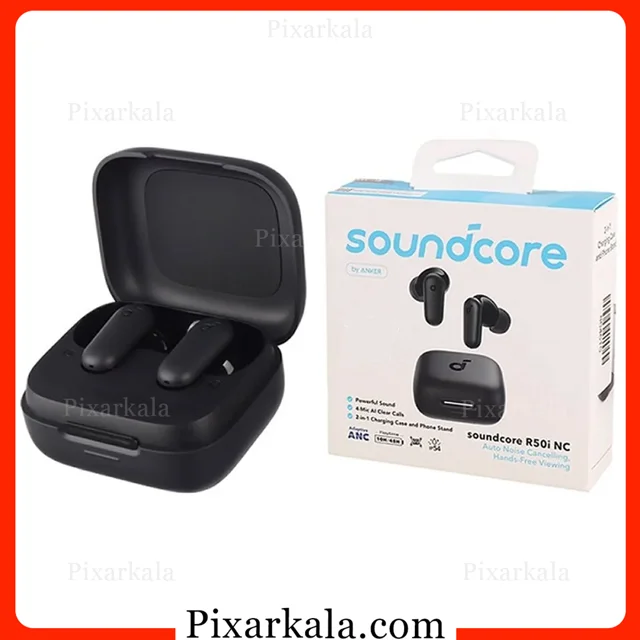 بسته بندی و ایرپاد انکر Soundcore R50i NC