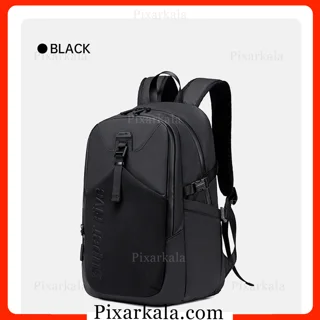 کوله پشتی لپ تاپ سوپر فایو مدل FB00701 رنگ مشکی