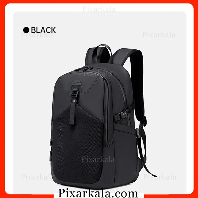 کوله پشتی لپ تاپ سوپر فایو مدل FB00701 رنگ مشکی