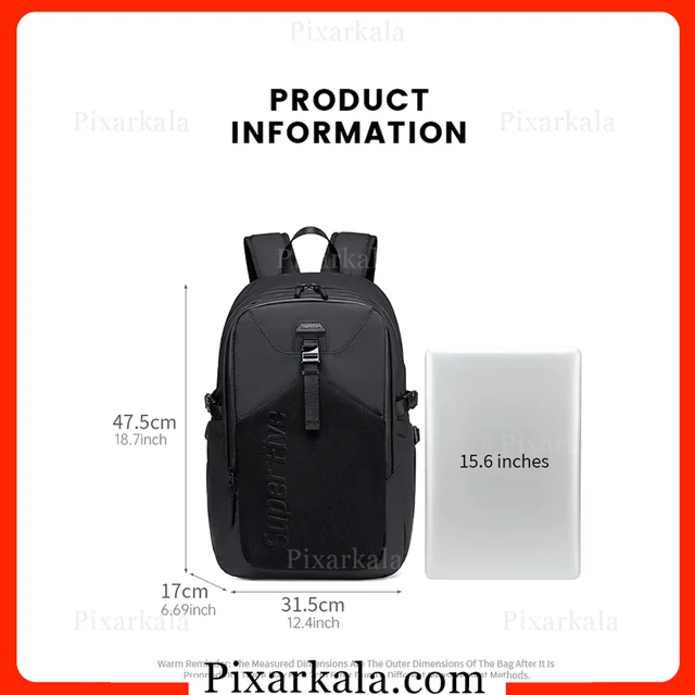 ابعاد و مشخصات کوله پشتی سوپر فایو FB00701