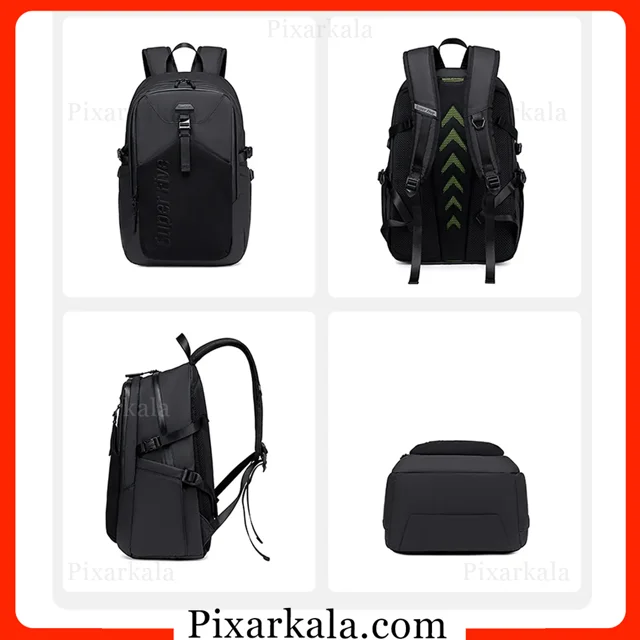 نمای سه بعدی کوله پشتی سوپر فایو مدل FB00701