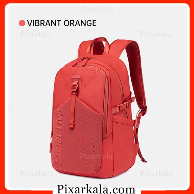 کوله پشتی لپ تاپ سوپر فایو مدل FB00701 رنگ نارنجی