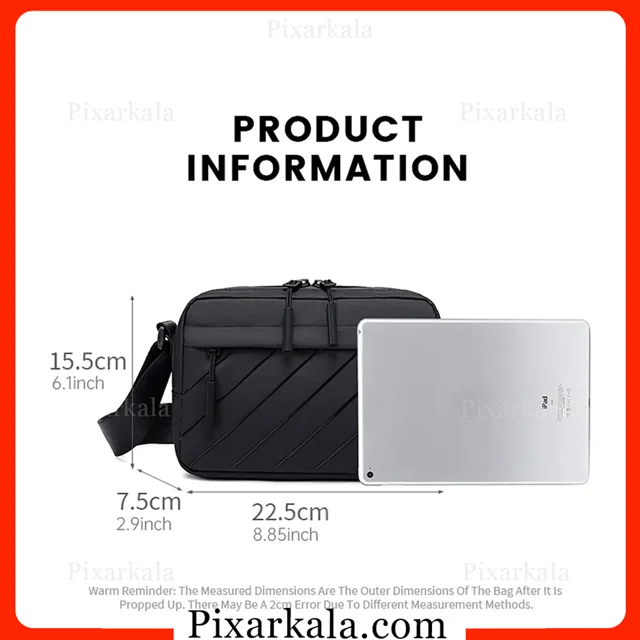 جزئیات طراحی کیف دوشی سوپر فایو FB00754