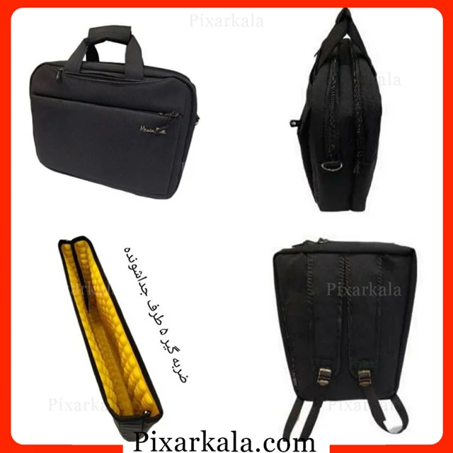 نمای روبروی کیف لپ تاپ طرح Massimo Dutti مدل 355