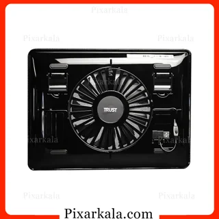 کول پد لپ تاپ تراست مدل Trust TPAD-1 با طراحی ارگونومیک و فن کم‌صدا