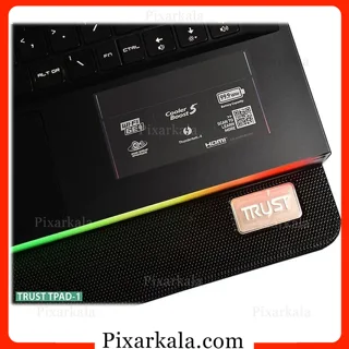 کول پد لپ تاپ تراست مدل Trust TPAD-1 با طراحی ارگونومیک و فن کم‌صدا