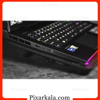 کول پد لپ تاپ تراست مدل Trust TPAD-1 با طراحی ارگونومیک و فن کم‌صدا