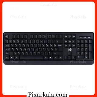 ست کیبورد و ماوس بی سیم ایکس فورتک مدل MT-5100