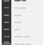 کیف دوشی سوپر فایو FB00754