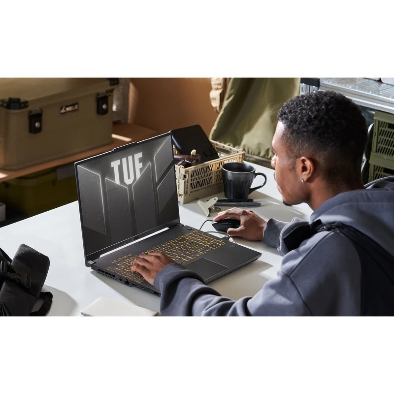 لپ تاپ 16 اینچی ایسوس مدل TUF Gaming F16 FX607VU-RL079-Core 5 210H-16GB DDR5 4800MHz-512GB SSD-RTX4050 6GB-FHD 144Hz
